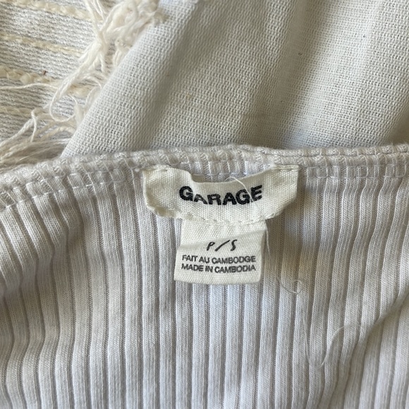 White Tube Top - Garage Size Small - Picture 3 of 3